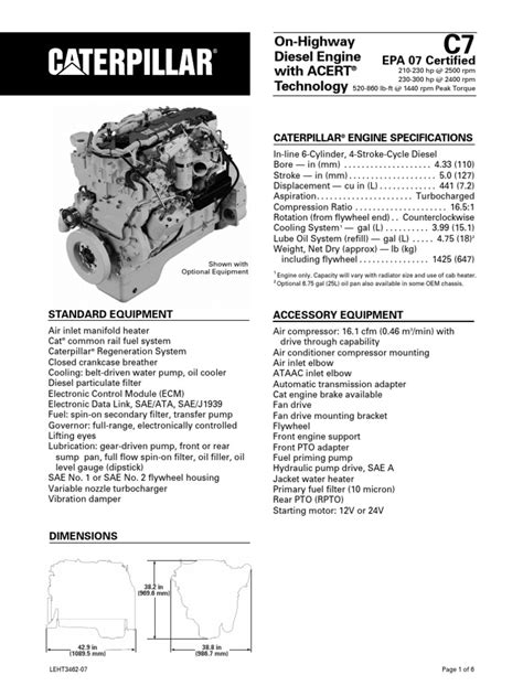 caterpillar oil specs charts